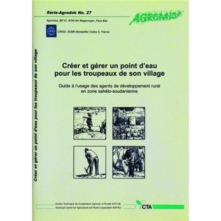 Créer et gérer un point d'eau pour les troupeaux de son village - N°27