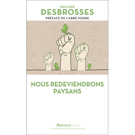 Nous redeviendrons paysans