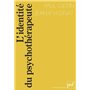 L'identité du psychotherapeute