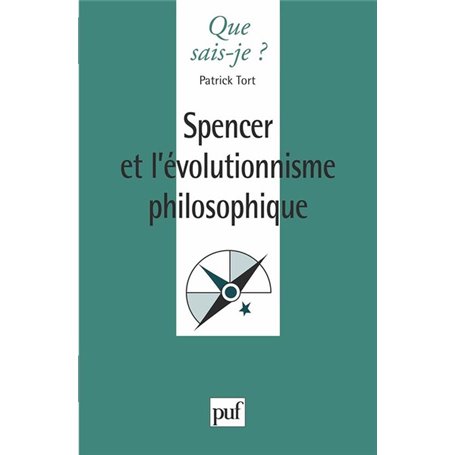 Spencer et l'évolutionnisme philosophique