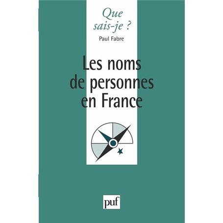 Les noms de personnes en France