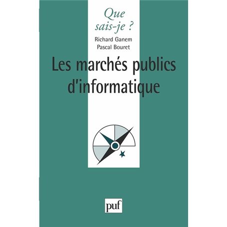 Les marchés publics d'informatique