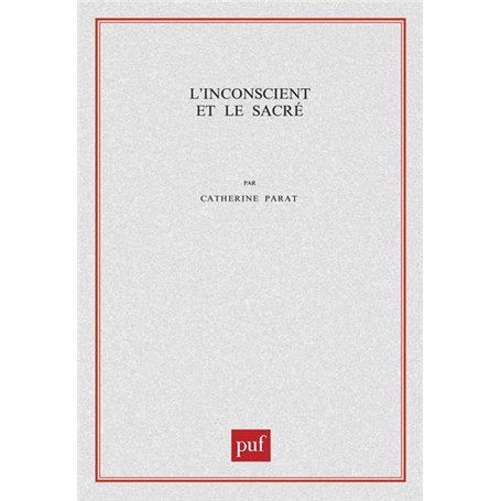 L'inconscient et le sacré