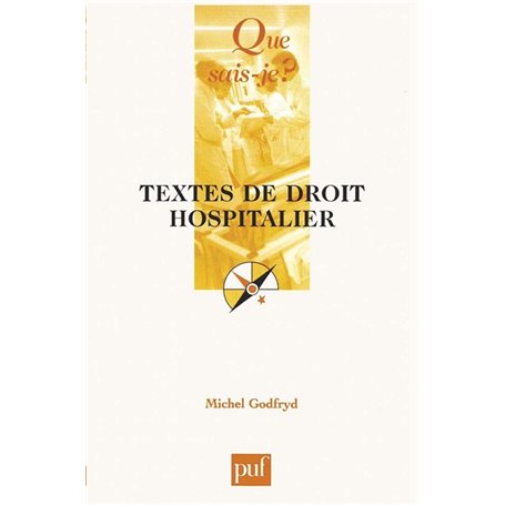 Textes de droit hospitalier