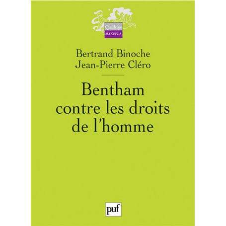 Bentham contre les droits de l'homme