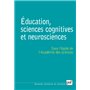 Éducation, sciences cognitives et neurosciences
