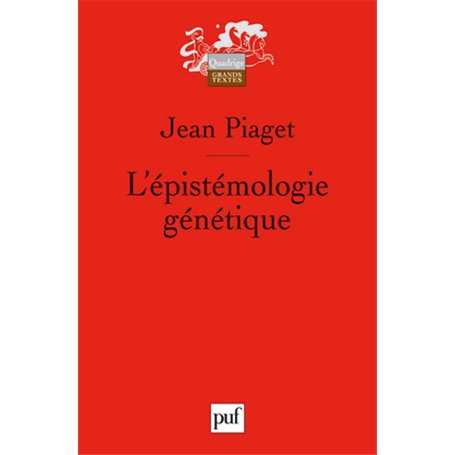 L'épistémologie génétique