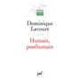 Humain, posthumain