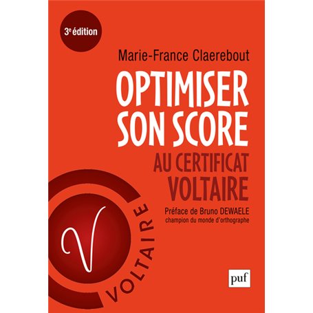 Optimiser son score au Certificat Voltaire