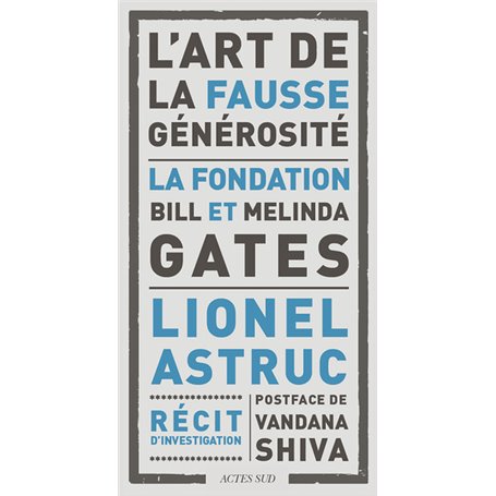 L'art de la fausse générosité