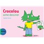 Crocolou aime dessiner