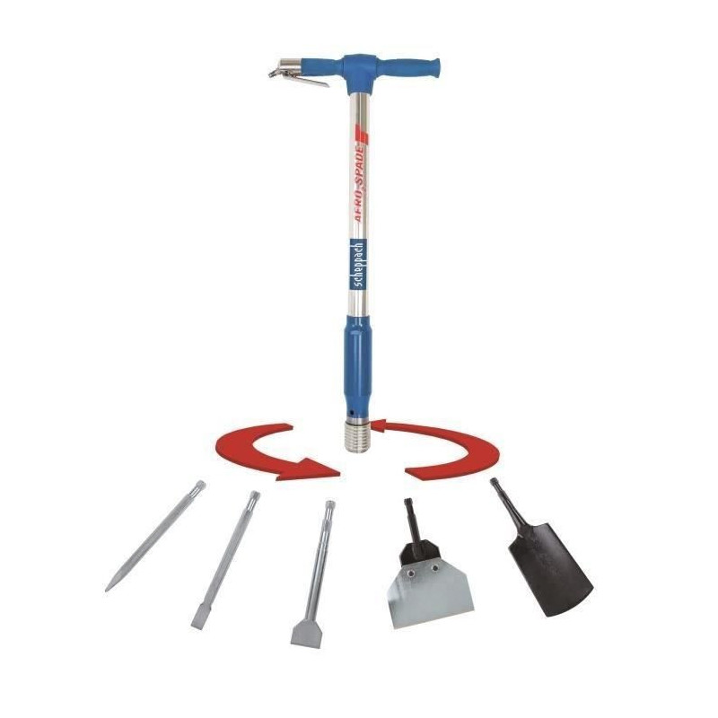 Multi-Outils 5 en 1 Scheppach Aero2 Spade