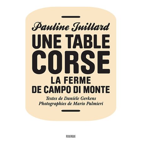 Une table corse