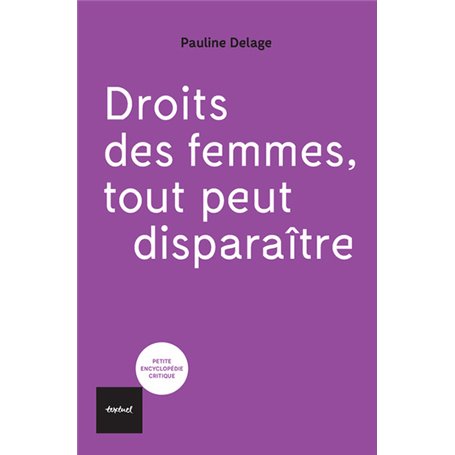 Droits des femmes, tout peut disparaître