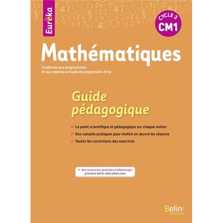 Eurêka CM1 - Guide pédagogique 2019