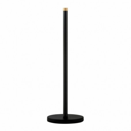 Porte-Rouleaux pour Papier Toilette Andrea House ba72125 Noir Métal
