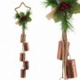 Décorations de Noël Multicouleur Cuivre Métal Plastique Fibre 11 x 3,3 x 42,5 cm