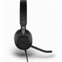 Jabra Evolve2 40 SE Casque Avec fil Arceau Appels/Musique USB Type-A Noir