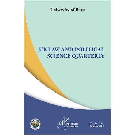 Ub law and political science quarterly vol 2, n° 1, october 2022
