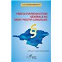 Précis d'introduction générale au droit positif congolais