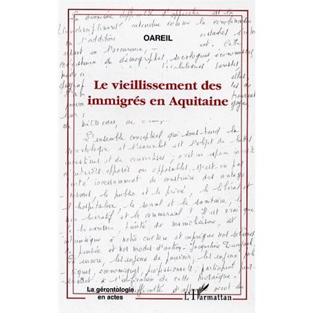 Le vieillissement des immigrés en Aquitaine
