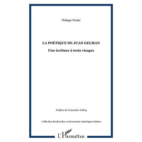 La poétique de Juan Gelman