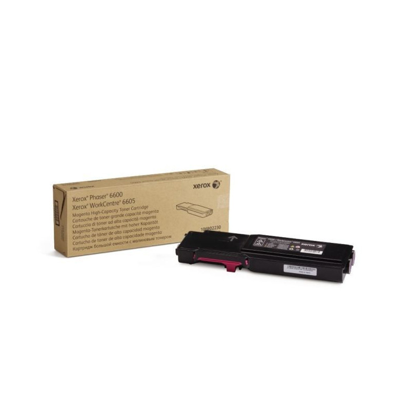 Cartouche de toner Magenta de Capacité standard Phaser 6600, WorkCentre 6605