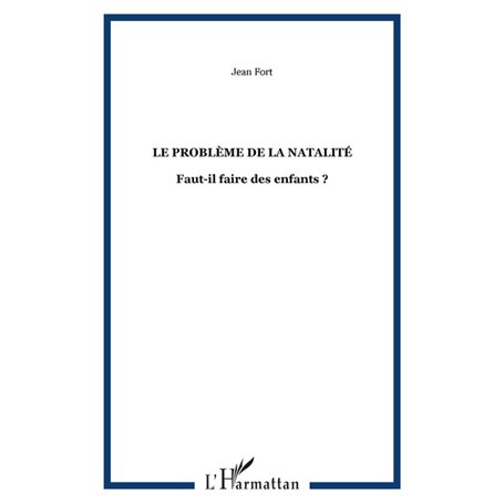 Le problème de la natalité