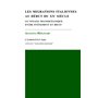 Les migrations italiennes au début du XXe siècle