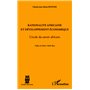 Rationalité africaine et développement économique