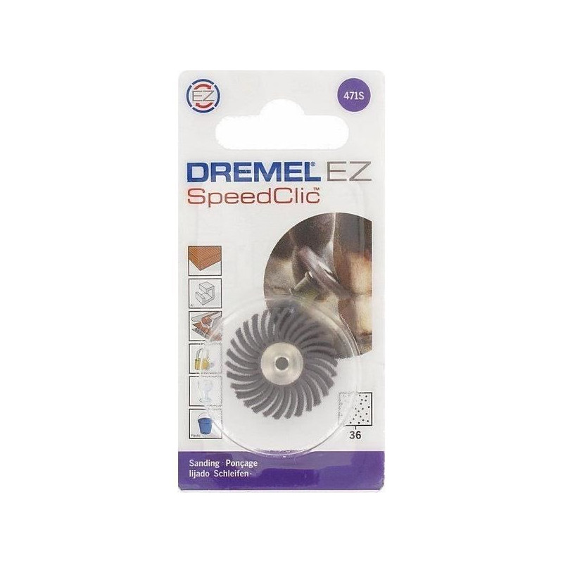 Image secondaire de Brosse abrasive Dremel S471 Ø 25 mm 36 g