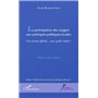 La participation des usagers aux politiques publiques locales