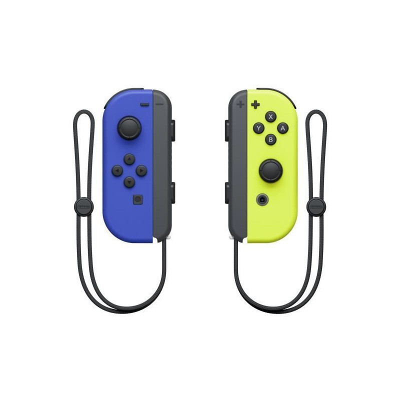 Nintendo Joy-Con Noir, Bleu, Jaune Bluetooth Manette de jeu Analogique/Numérique Nintendo Switch