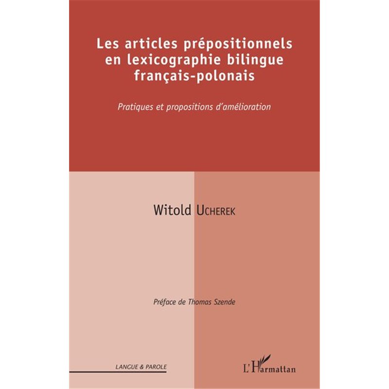 Les articles prépositionnels en lexicographie bilingue français ...