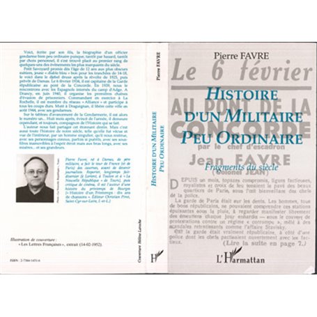 Histoire d'un militaire peu ordinaire