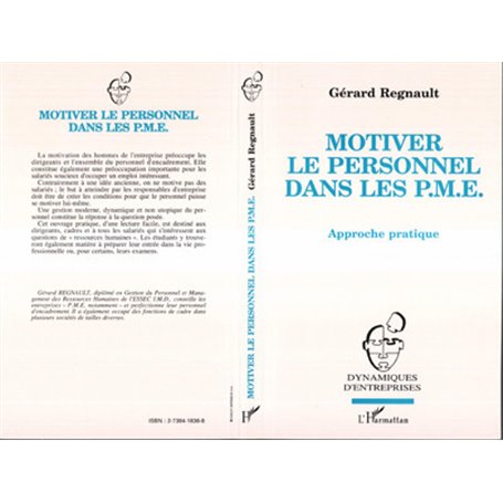Motiver le personnel dans les P.M.E.