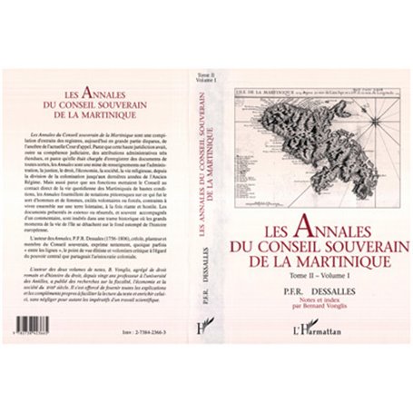 Les annales du conseil souverain de la Martinique