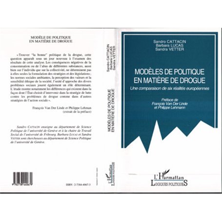 Modèles de politique en matière de drogue