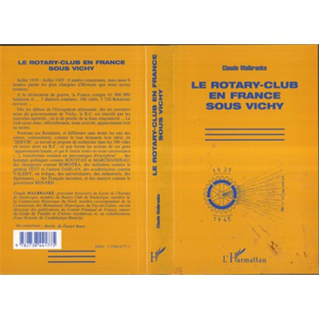 Le Rotary-club en France sous Vichy