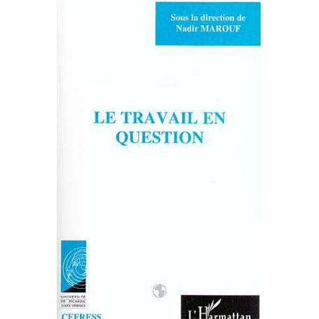 Le travail en question