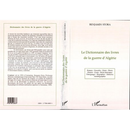 Le dictionnaire des livres de la guerre d'Algérie