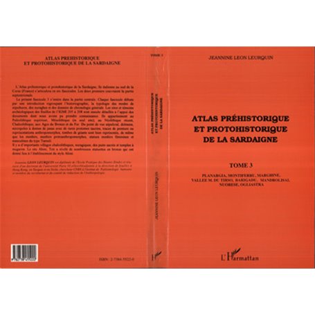 Atlas préhistorique et protohistorique de la Sardaigne