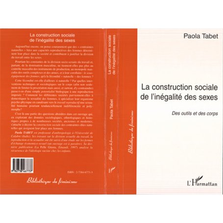 La Construction Sociale de l'inégalité des Sexes