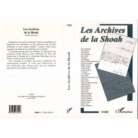 Les archives de la Shoah