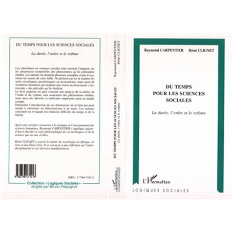Du Temps pour les Sciences Sociales