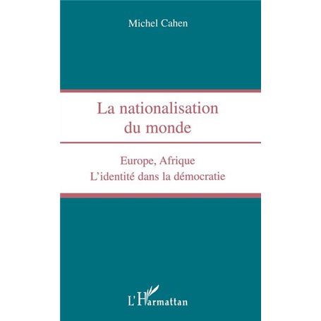 NATIONALISATION DU MONDE