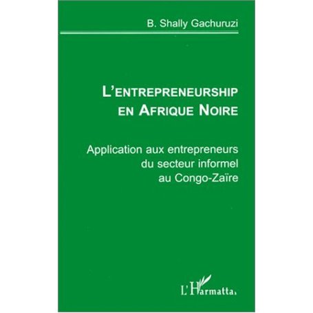 L'ENTREPRENEURSHIP EN AFRIQUE NOIRE