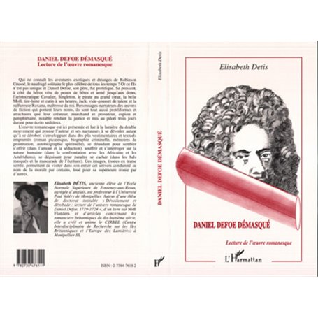 DANIEL DEFOE DEMASQUÉ
