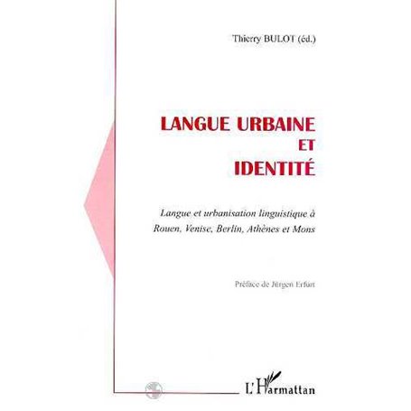 LANGUE URBAINE ET IDENTITE