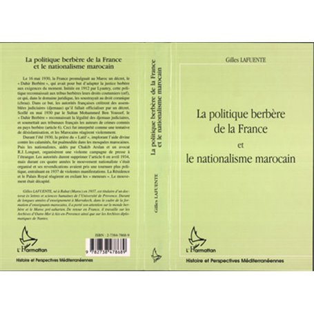 LA POLITIQUE BERBÈRE DE LA FRANCE ET LE NATIONALISME MAROCAIN